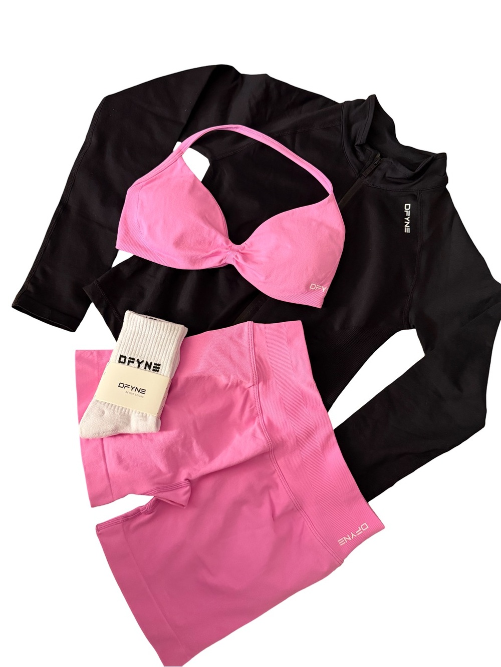 Dfyne set Pink 3 pieces